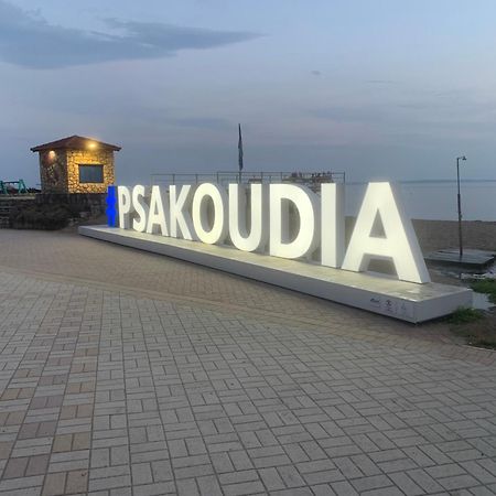 Seahouse With View Apartment Psakoudia Luaran gambar