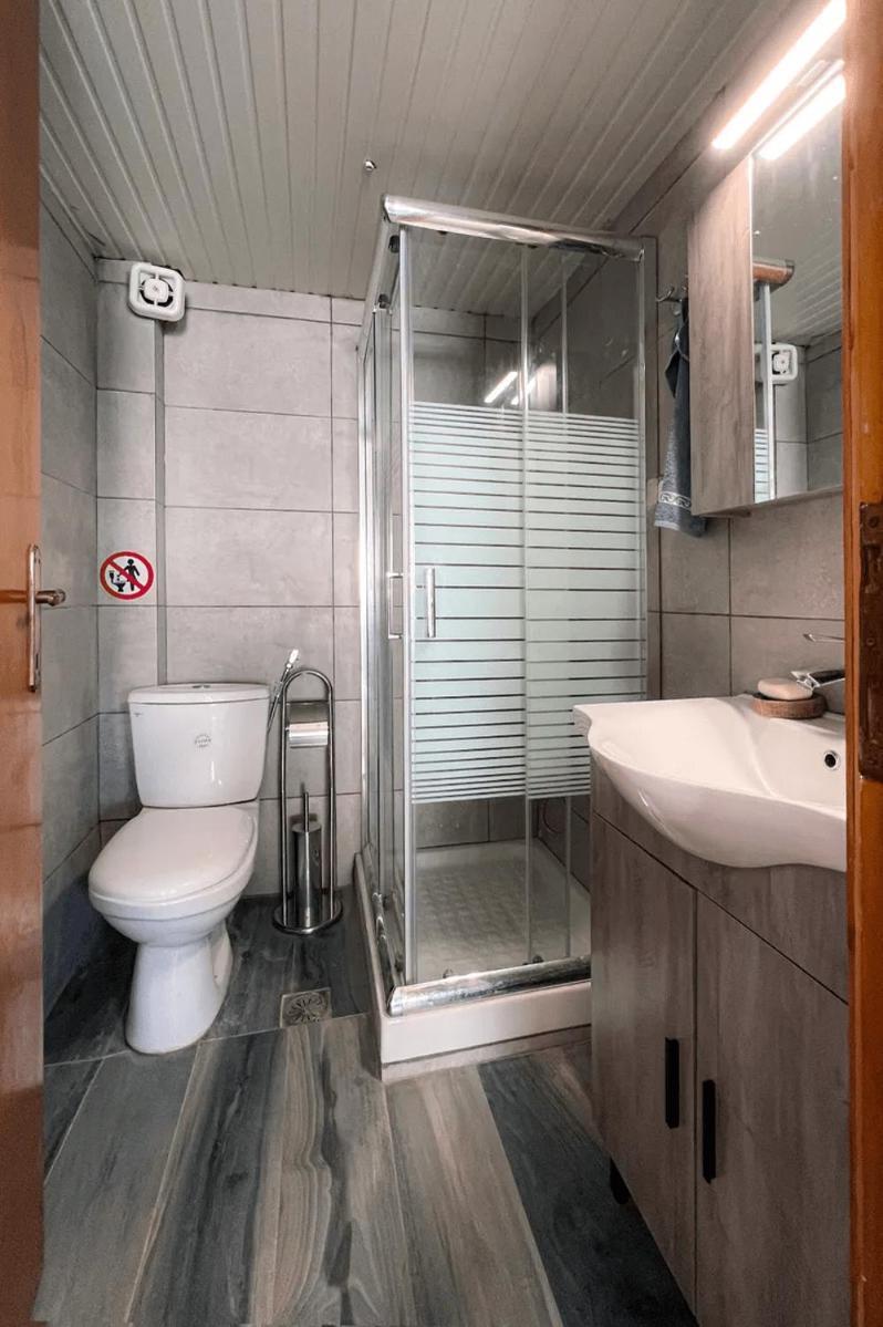 Seahouse With View Apartment Psakoudia Luaran gambar